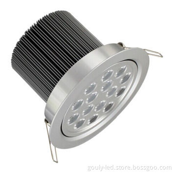 LED ceiling light, 15W, 75mm hole, COB integrated ceiling light
